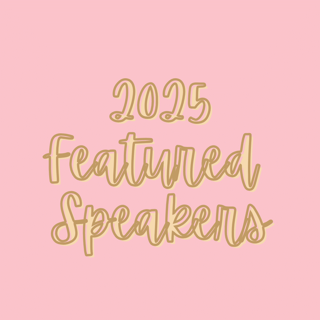 2025 Featured Speakers Graphic