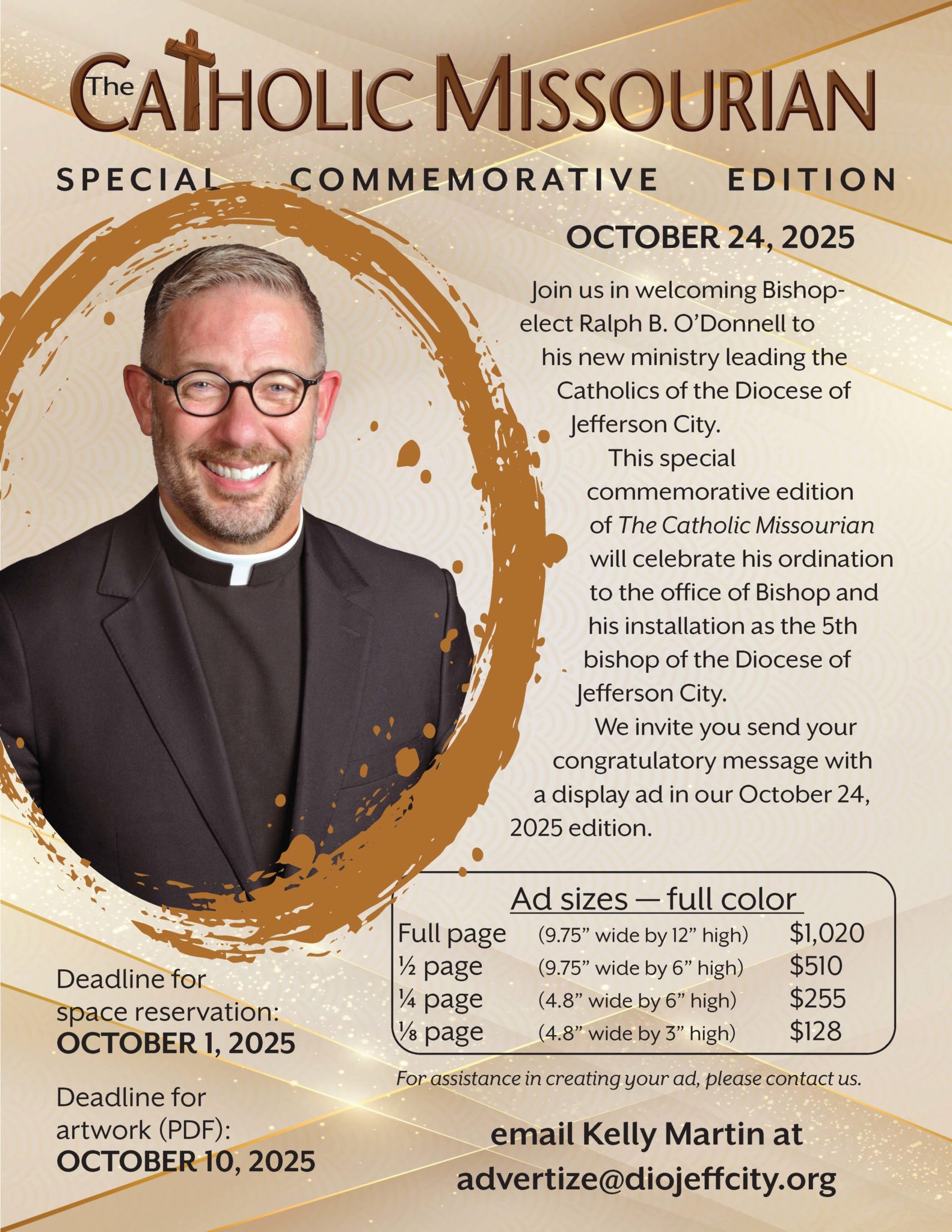 Bishop Elect O'Donnel