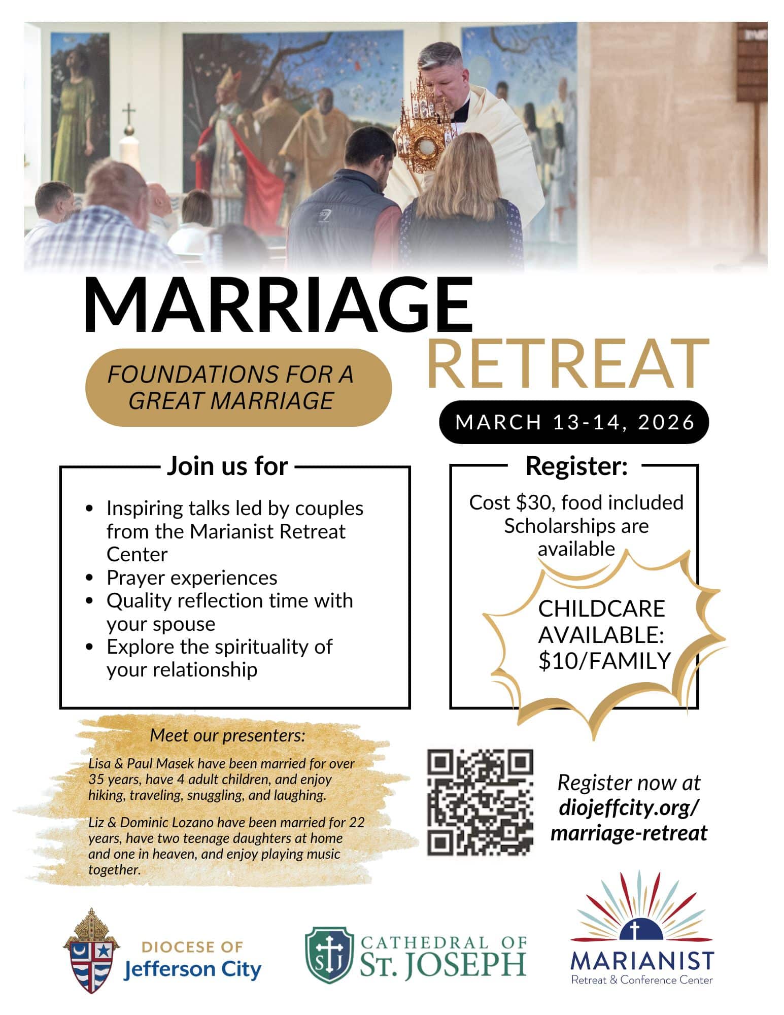 2026 Marriage Retreat Flyer