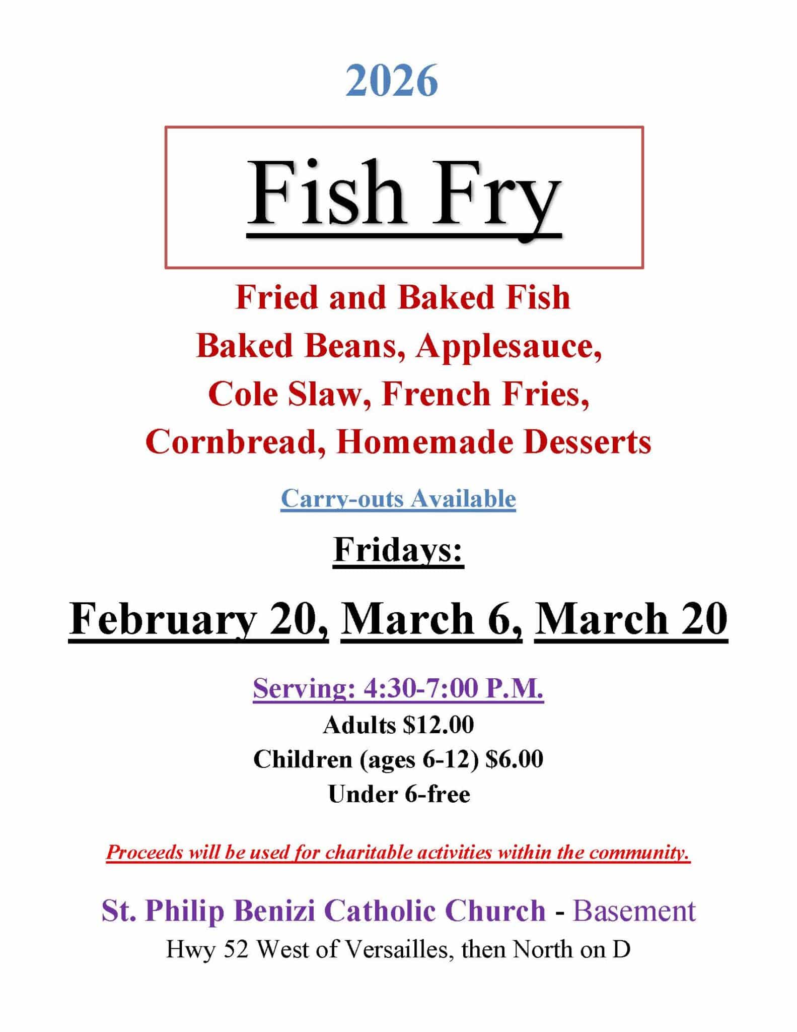 Fish Fry (Versailles)