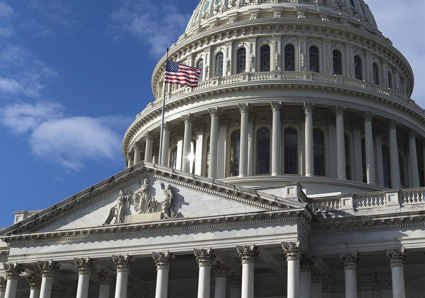 U.S. CAPITOL The U.S. Capitol is seen in Washington Jan. 6, 2020. In a 224-189 vote July 24, the U.S. House passed an appropriations bill that ends a policy banning all foreign nongovernmental organizations receiving U.S. funds from performing or promoting abortion as a method of family planning in other countries. (CNS photo/Tyler Orsburn) See HOUSE-MEXICO-CITY-POLICY July 28, 2020.