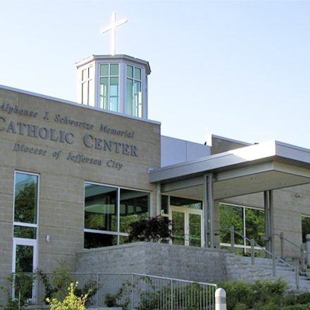 CHANCERY SERVICES:   The Catholic Center in Jefferson City is the bishop’s base of operations for ministries to parishes. Your gift helps cover services for employees and visitors to the Catholic Center, in addition to building and grounds maintenance.